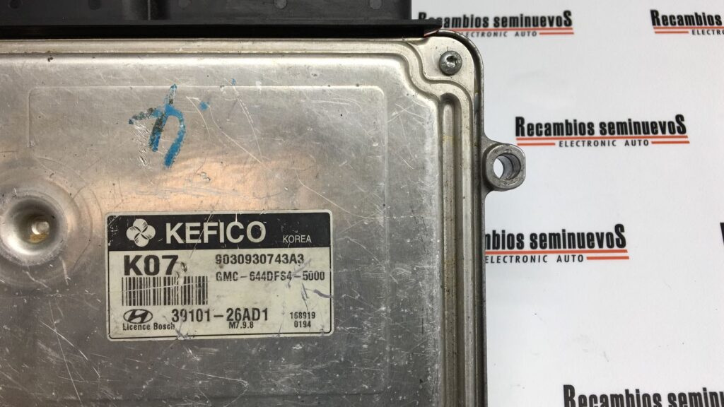 Calculator Motor KEFICO HYUNDAI ACCENT 39101-26AD1 / 39101 26AD1 / 3910126AD1 / 9030930743A3 / GMC-644DFS4-500 / GMC 644DFS4 500 / GMC644DFS450039101-26AD1 / 39101 26AD1 / 3910126AD1 / 9030930743A3 / GMC-644DFS4-500 / GMC 644DFS4 500 / GMC644DFS4500