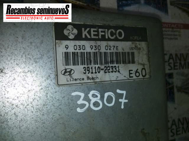 Calculator Motor KEFICO HYUNDAI ACCENT 39110-22331 / 39110 22331 / 3911022331 / 9030930027E39110-22331 / 39110 22331 / 3911022331 / 9030930027E