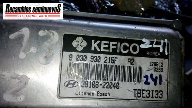 Calculator Motor KEFICO HYUNDAI GETZ TB 39106-22040 / 39106 22040 / 3910622040 / 9030930215F39106-22040 / 39106 22040 / 3910622040 / 9030930215F