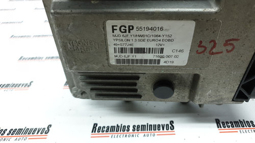 Calculator Motor LANCIA YPSILON, 7160000702, 55194016, MJD6JFY1, HW01C,