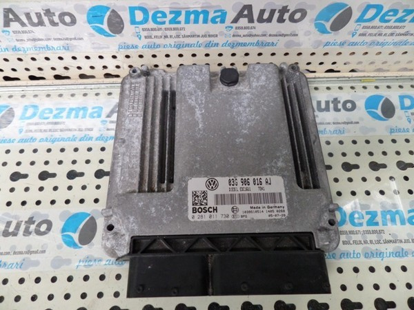 Calculator motor Leon 2, 2.0tdi, 03G906016AJ, 0281011730