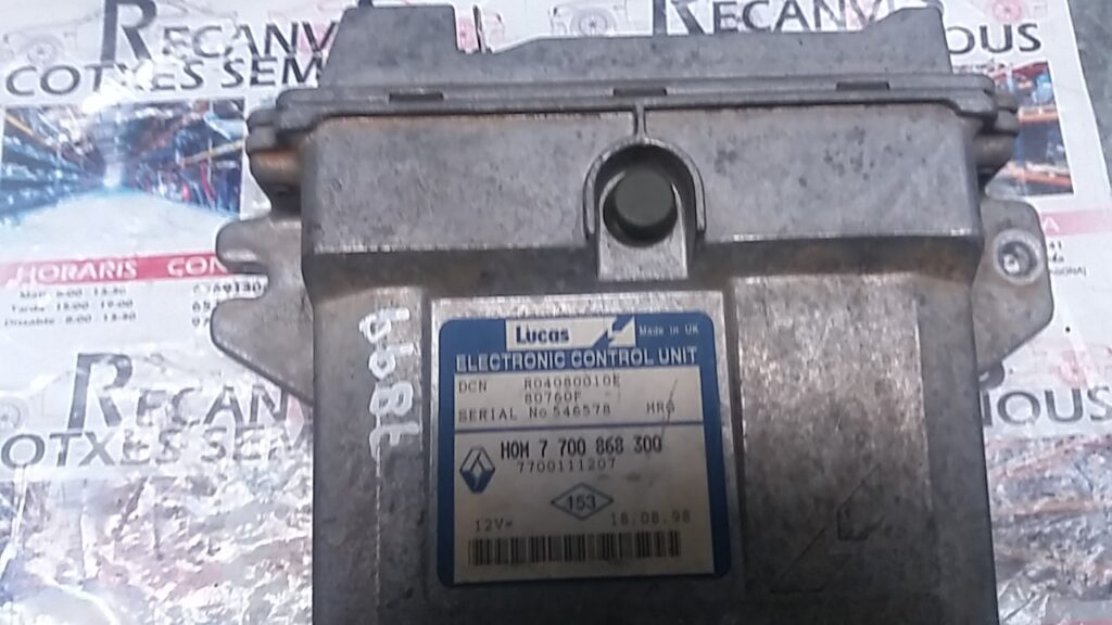 Calculator Motor LUCAS RENAULT KANGOO R04080010E / HOM 7700868300 / HOM7700868300 / 7700111207R04080010E / HOM 7700868300 / HOM7700868300 / 7700111207