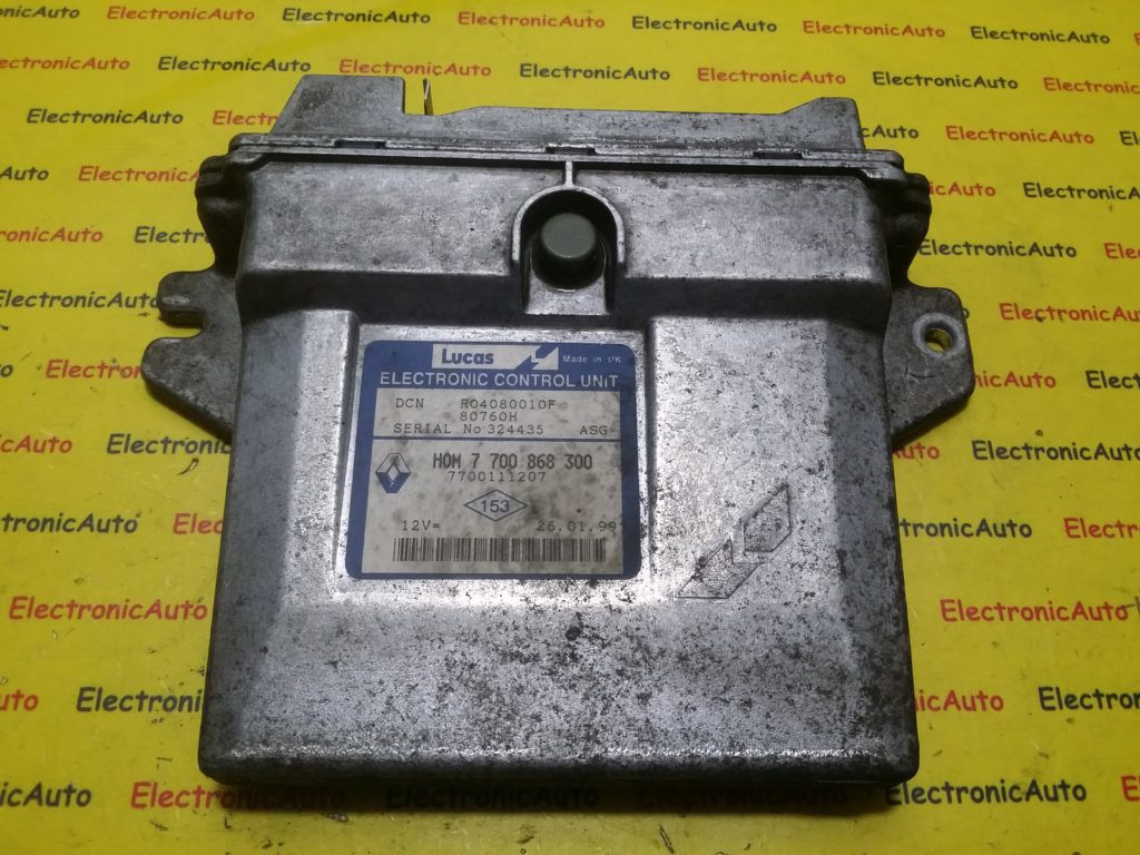 Calculator Motor LUCAS RENAULT KANGOO R04080010F / HOM 7700868300 / HOM7700868300 / 7700111207R04080010F / HOM 7700868300 / HOM7700868300 / 7700111207