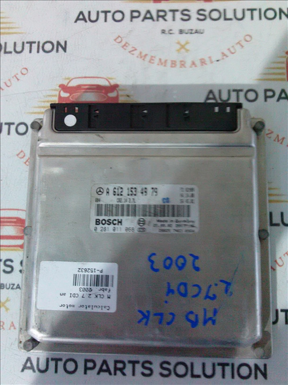Calculator motor M CLK 2.7 CDI an fabr. 2003