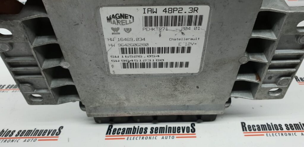 Calculator Motor MAGNETI MARELLI CITROEN C3 9642606280 / 16469034 / 9645123180 / 16526054 / IAW 48P2.3R / IAW 48P2 3R / IAW48P23R9642606280 / 16469034 / 9645123180 / 16526054 / IAW 48P2.3R / IAW 48P2 3R / IAW48P23R