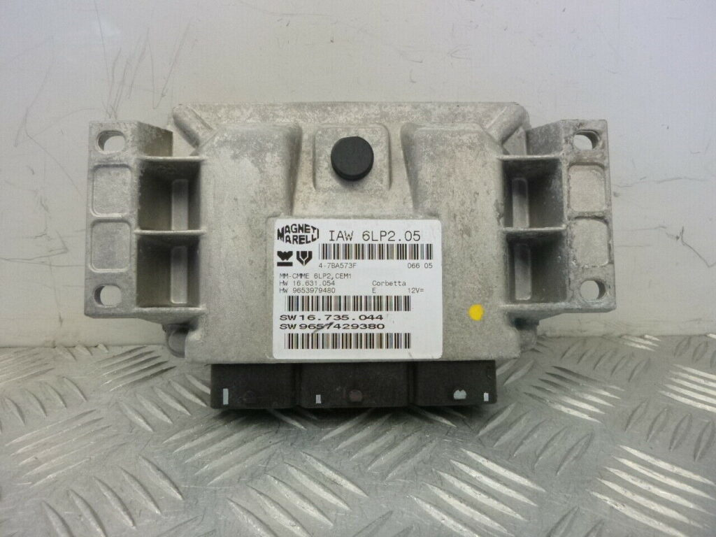 Calculator Motor MAGNETI MARELLI CITROEN C4 9653979480 / 16.631.054 / 16 631 054 / 16631054 / 9657429380 / 16.735.044 / 16 735 044 / 16735044 / IAW 6LP2.05 / IAW 6LP2 05 / IAW6LP2059653979480 / 16.631.054 / 16 631 054 / 16631054 / 9657429380 / 16.735