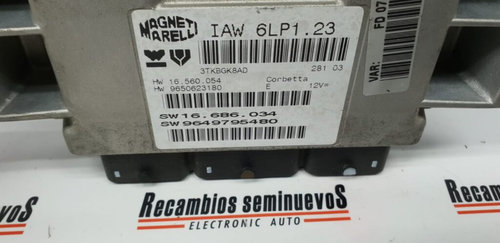 Calculator Motor MAGNETI MARELLI CITROEN C5 9650623180 / 16.560.054 / 16 560 054 / 16560054 / 964979...