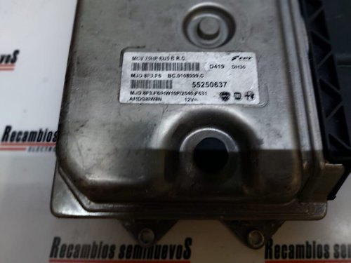 Calculator Motor MAGNETI MARELLI CITROEN NEMO 55250637 / MJD 8F3 F6 / MJD8F3F6 / MCV 75HP / MCV75HP ...
