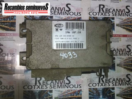 Calculator Motor MAGNETI MARELLI FIAT CINQUECENTO 6160207202 Z / 6160207202Z / 46475180 / IAW 16F.E0...