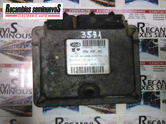 Calculator Motor MAGNETI MARELLI FIAT MULTIPLA 6160036005 F / 6160036005F / 46744738 / IAW 49F.B2 / IAW 49F B2 / IAW49FB26160036005 F / 6160036005F / 46744738 / IAW 49F.B2 / IAW 49F B2 / IAW49FB2