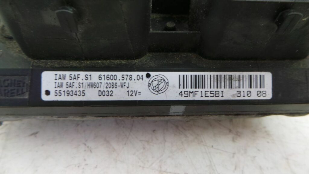 Calculator Motor MAGNETI MARELLI FIAT PUNTO 61600 576 02 / 6160057602 / 55187376 / IAW 5AF.NY / IAW 5AF NY / IAW5AFNY61600 576 02 / 6160057602 / 55187376 / IAW 5AF.NY / IAW 5AF NY / IAW5AFNY