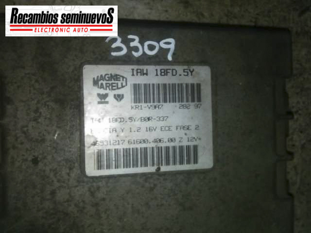 Calculator Motor MAGNETI MARELLI LANCIA YPSILON 46531217 / 6160040600 / IAW 18FD 5Y / IAW18FD5Y46531217 / 6160040600 / IAW 18FD 5Y / IAW18FD5Y
