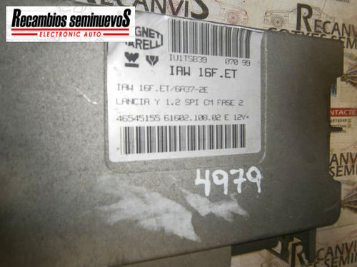Calculator Motor MAGNETI MARELLI LANCIA YPSILON 6160210802 E / 6160210802E / IAW16FET / 46545155 / 0...