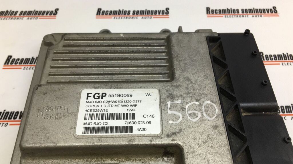Calculator Motor MAGNETI MARELLI OPEL CORSA 71600.023.06 / 71600 023 06 / 7160002306 / 55190069 WJ / 55190069WJ / MJD 6JO C2 / MJD6JOC2 / HW01D71600.023.06 / 71600 023 06 / 7160002306 / 55190069 WJ / 55190069WJ / MJD 6JO C2 / MJD6JOC2 / HW01D