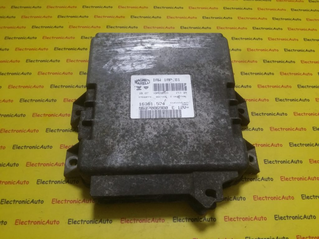 Calculator Motor MAGNETI MARELLI PEUGEOT 205 9637086980 E / 9637086980E / 16301.574 / 16301 574 / 16301574 / IAW 1AP 81 / IAW1AP819637086980 E / 9637086980E / 16301.574 / 16301 574 / 16301574 / IAW 1AP 81 / IAW1AP81
