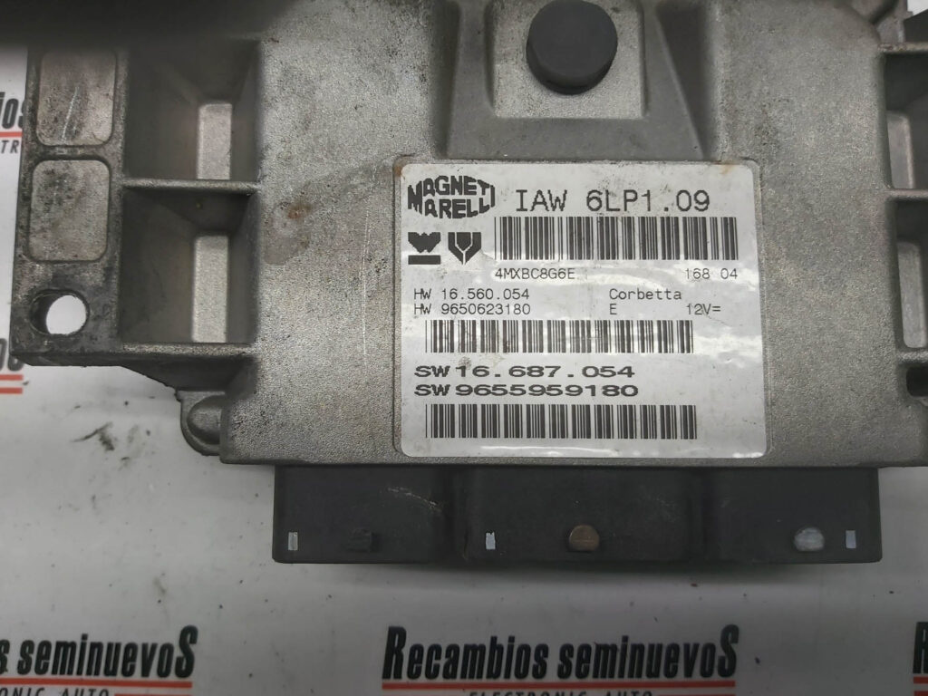 Calculator Motor MAGNETI MARELLI PEUGEOT 206 16 560 054 / 16560054 / 9650623180 / 16 687 054 / 16687054 / 9655959180 / IAW6LP109,
