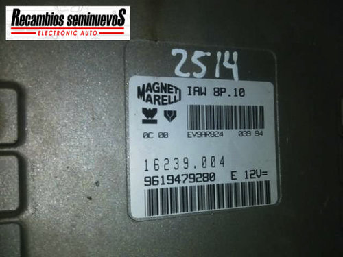 Calculator Motor MAGNETI MARELLI PEUGEOT 405 9619479280 E / 9619479280E / 16239004 / IAW 8P 10 / IAW...