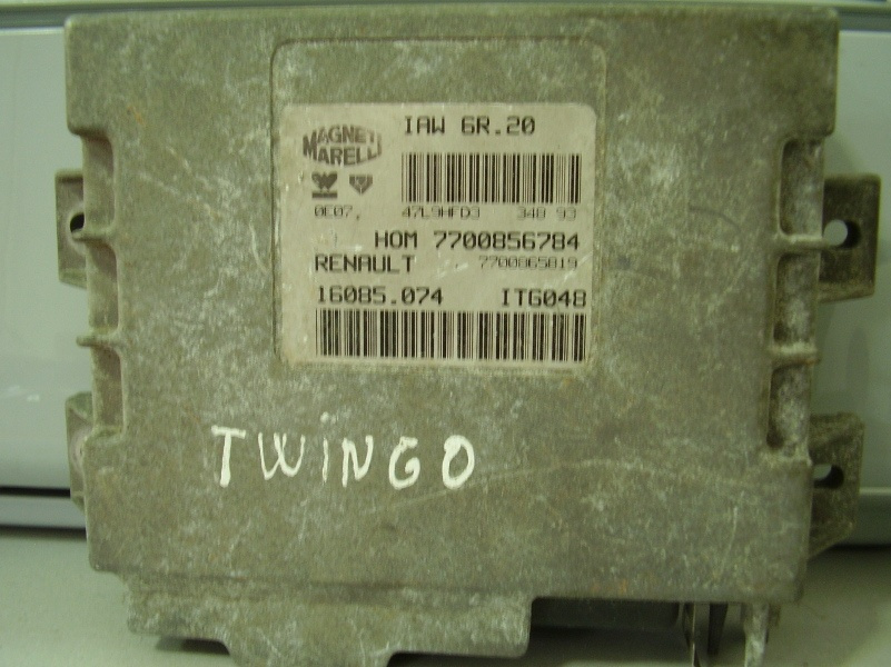 Calculator Motor MAGNETI MARELLI RENAULT TWINGO HOM 7700856784 / HOM7700856784 / 7700865819 / 16085.074 / 16085 074 / 16085074 / IAW 6R 20 / IAW6R20HOM 7700856784 / HOM7700856784 / 7700865819 / 16085.074 / 16085 074 / 16085074 / IAW 6R 20 / IAW6R20