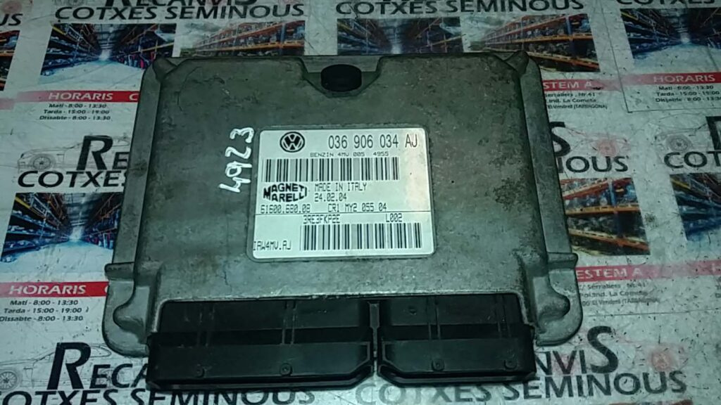Calculator Motor MAGNETI MARELLI SEAT IBIZA 036 906 034 AJ / 036906034AJ / 61600.680.08 / 61600 680 08 / 6160068008 / IAW4MV AJ / IAW4MVAJ036 906 034 AJ / 036906034AJ / 61600.680.08 / 61600 680 08 / 6160068008 / IAW4MV AJ / IAW4MVAJ