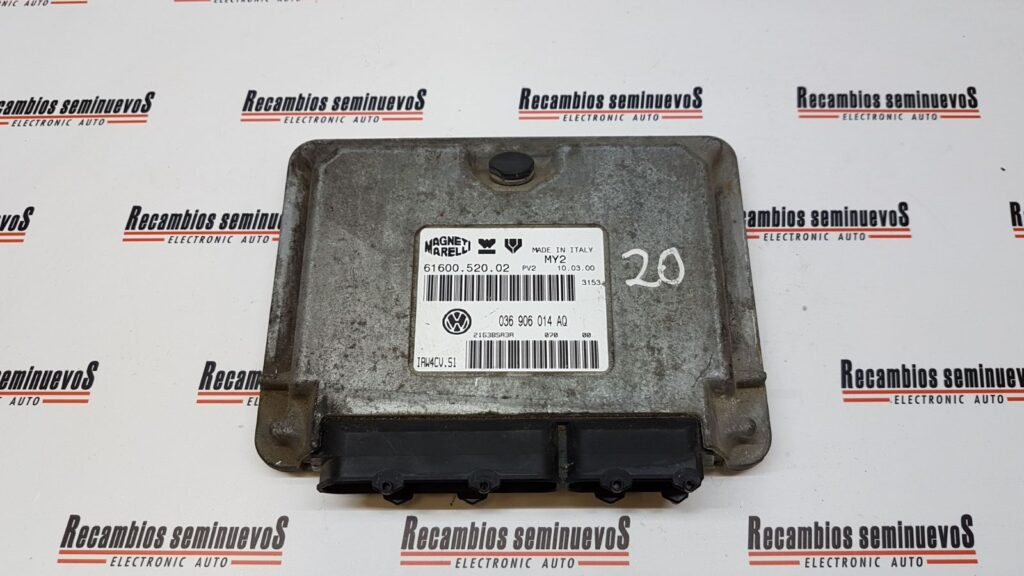 Calculator Motor MAGNETI MARELLI SEAT LEON 036 906 014 AQ / 036906014AQ / 61600 520 20 / 6160052020 / IAW4CV S1 / IAW4CVS1036 906 014 AQ / 036906014AQ / 61600 520 20 / 6160052020 / IAW4CV S1 / IAW4CVS1