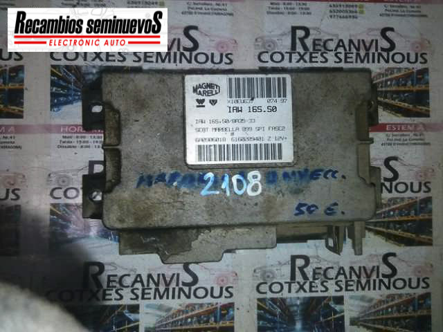 Calculator Motor MAGNETI MARELLI SEAT MARBELLA 6160209401 Z / 6160209401Z / 6A0906018 / IAW 165.50 / IAW 165 50 / IAW165506160209401 Z / 6160209401Z / 6A0906018 / IAW 165.50 / IAW 165 50 / IAW16550