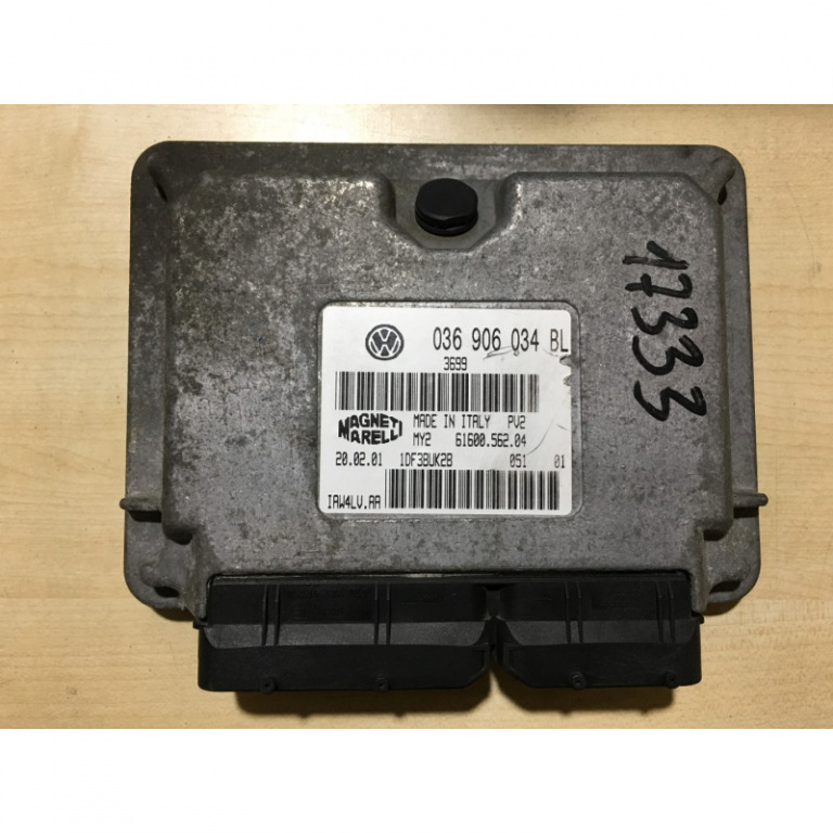 Calculator Motor MAGNETI MARELLI SKODA FABIA 036 906 034 BL / 036906034BL / 61600.562.04 / 61600 562 04 / 6160056204 / IAW4LV.AA / IAW4LV AA / IAW4LVAA036 906 034 BL / 036906034BL / 61600.562.04 / 61600 562 04 / 6160056204 / IAW4LV.AA / IAW4LV AA / I