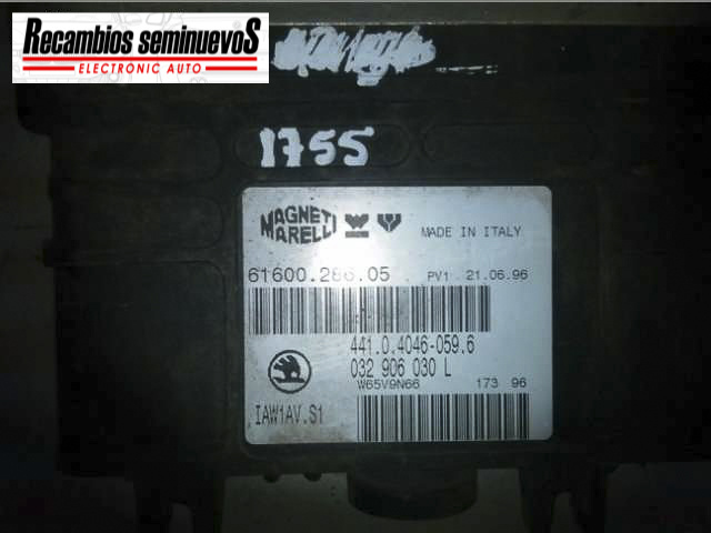 Calculator Motor MAGNETI MARELLI SKODA FELICIA 032 906 030 L / 032906030L / 441.0.4046-059.6 / 441 0 4046 059 6 / 441040460596 / 61600.286.05 / 61600 286 05 / 6160028605 / IAW1AV.S1 / IAW1AV S1 / IAW1AVS1032 906 030 L / 032906030L / 441.0.4046-059.6