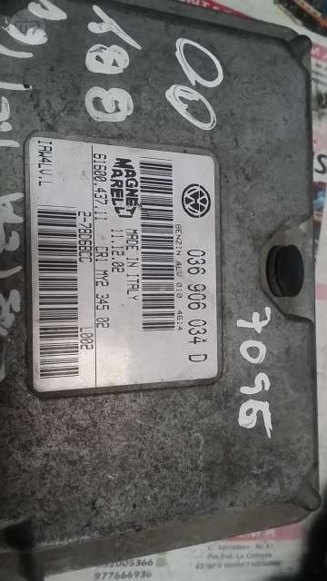 Calculator Motor MAGNETI MARELLI VOLKSWAGEN POLO 036 906 034 D / 036906034D / 61600.437.11 / 61600 437 11 / 6160043711 / IAW4LV.L / IAW4LV L / IAW4LVL036 906 034 D / 036906034D / 61600.437.11 / 61600 437 11 / 6160043711 / IAW4LV.L / IAW4LV L / IAW4LV