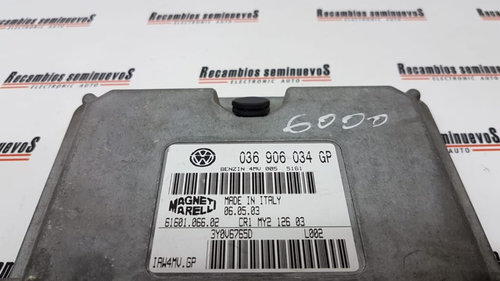 Calculator Motor MAGNETI MARELLI VOLKSWAGEN POLO 036 906 034 GP / 036906034GP / 61601.066.02 / 61601...