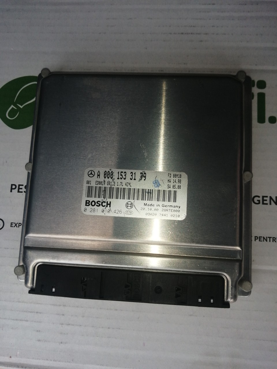 Calculator motor marca Bosch Mercedes A Class 1.7 diesel an 2000 W168 A170