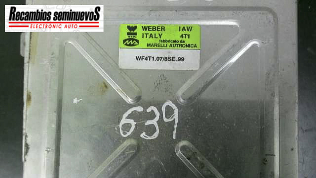 Calculator Motor MARELLI AUTRONICA FIAT TEMPRA WF4T107 8SE99 / WF4T1078SE99 / IAW 4T1 / IAW4T1WF4T107 8SE99 / WF4T1078SE99 / IAW 4T1 / IAW4T1