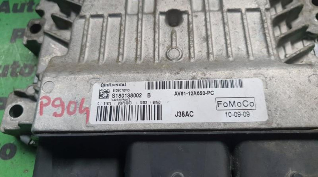 Calculator motor Mazda 3 (2009->) av6112a650pc