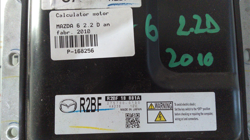 Calculator motor MAZDA 6 2009/2013
