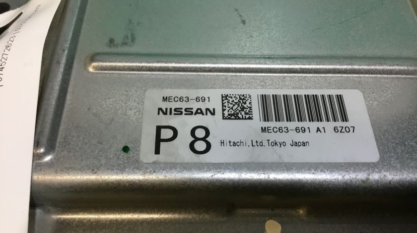 Calculator Motor Mec63691 3.5 4x4 Mec63691a16z07 Nissan MURANO Z50 2005