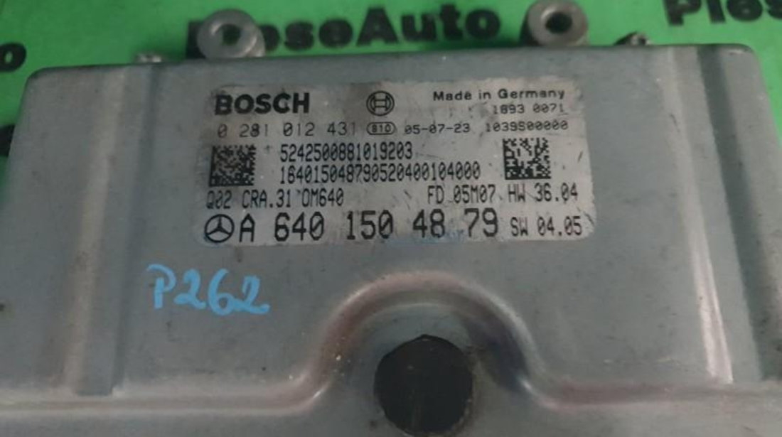 Calculator motor Mercedes A-Class (2004-2012) [W169] 0281012431