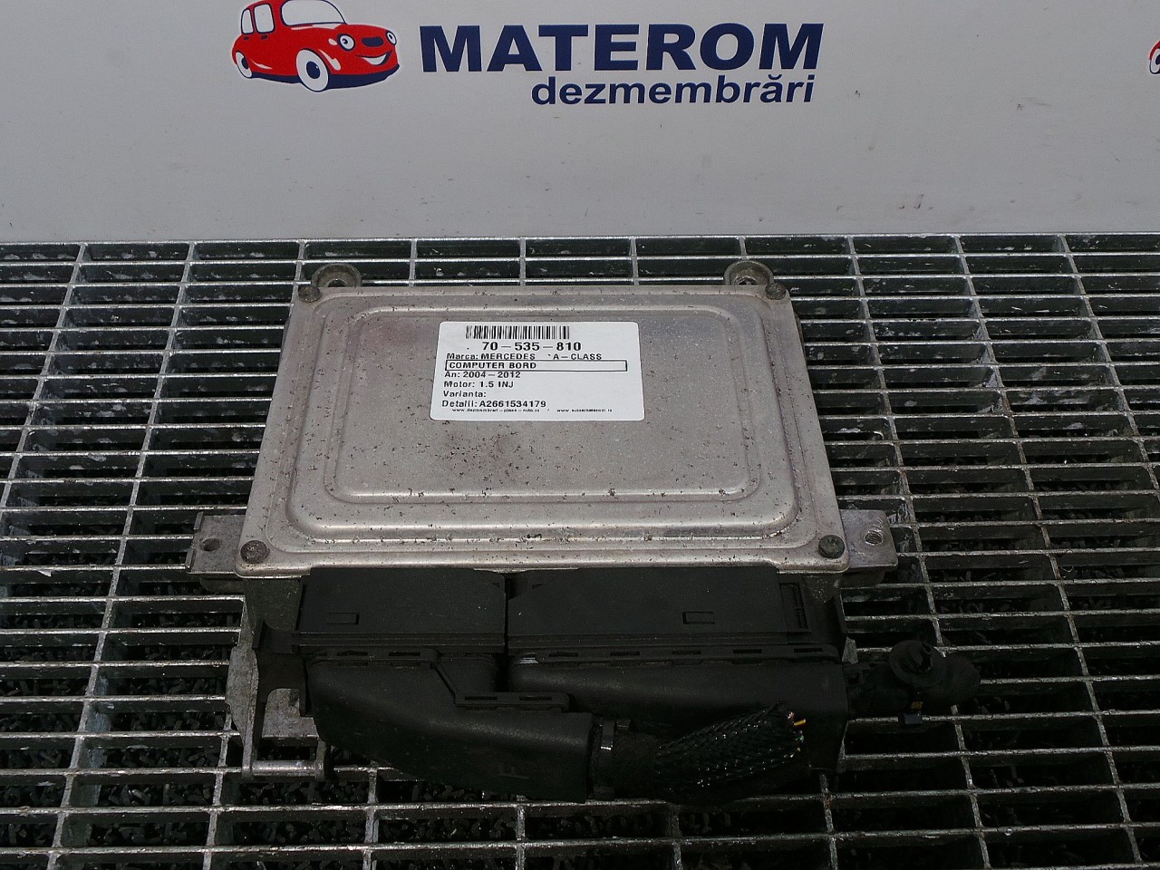 CALCULATOR MOTOR MERCEDES A-CLASS A-CLASS 1.5 INJ - (2004 2012)