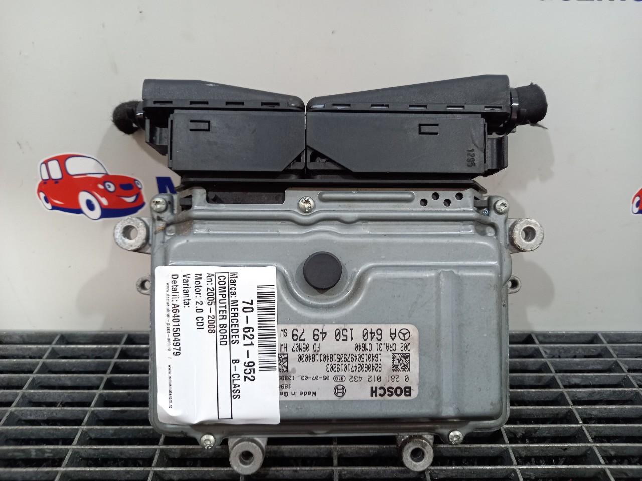 CALCULATOR MOTOR MERCEDES B-CLASS 2.0 CDI - (2005 2008)