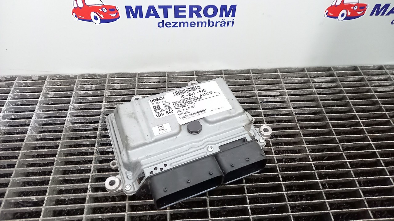 CALCULATOR MOTOR MERCEDES B-CLASS 2.0 CDI - (2005 2011)