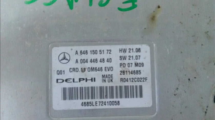 Calculator motor MERCEDES BENZ E CLASS (W211) 2002-2009