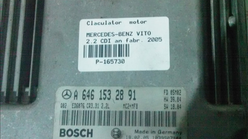 Calculator motor MERCEDES BENZ VITO (639) 2004-2010
