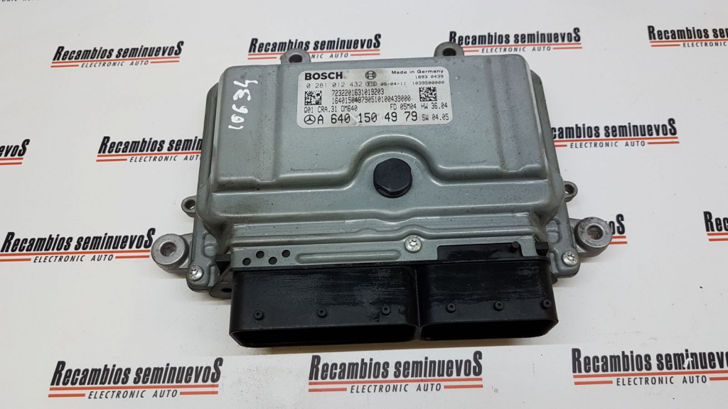 Calculator Motor MERCEDES-BENZ W169, 0281012432, A6401504979, CRA31,