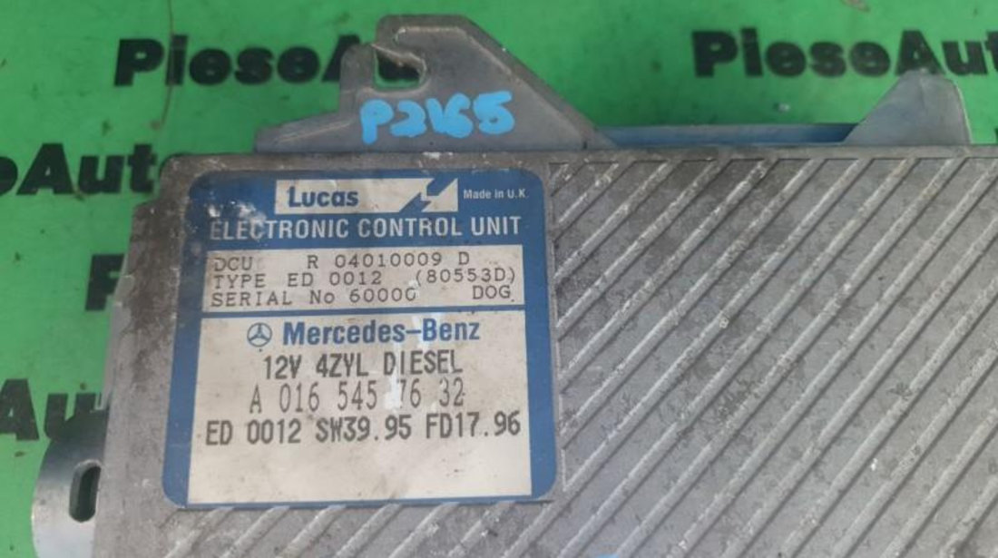Calculator motor Mercedes C-Class (1993-2000) [W202] a0165457632