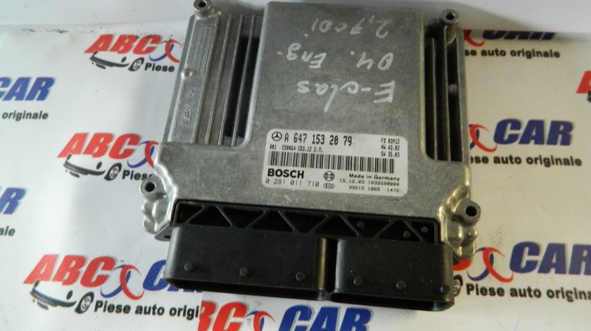 Calculator motor Mercedes C-Class 2.7 CDI Cod: A6471532079