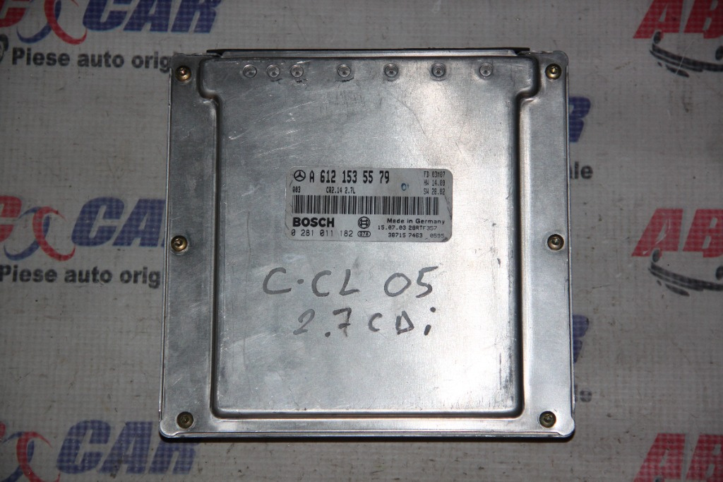 Calculator motor Mercedes C-Class W203 2001-2007 2.7 CDI A6121535579