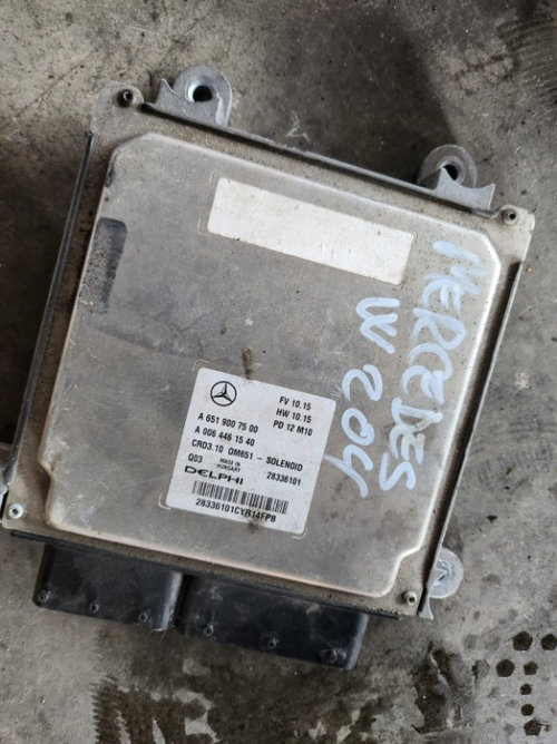 Calculator motor Mercedes C-class W204 2.2 CDI 2010 2011 2012 2013 cod A6519007500