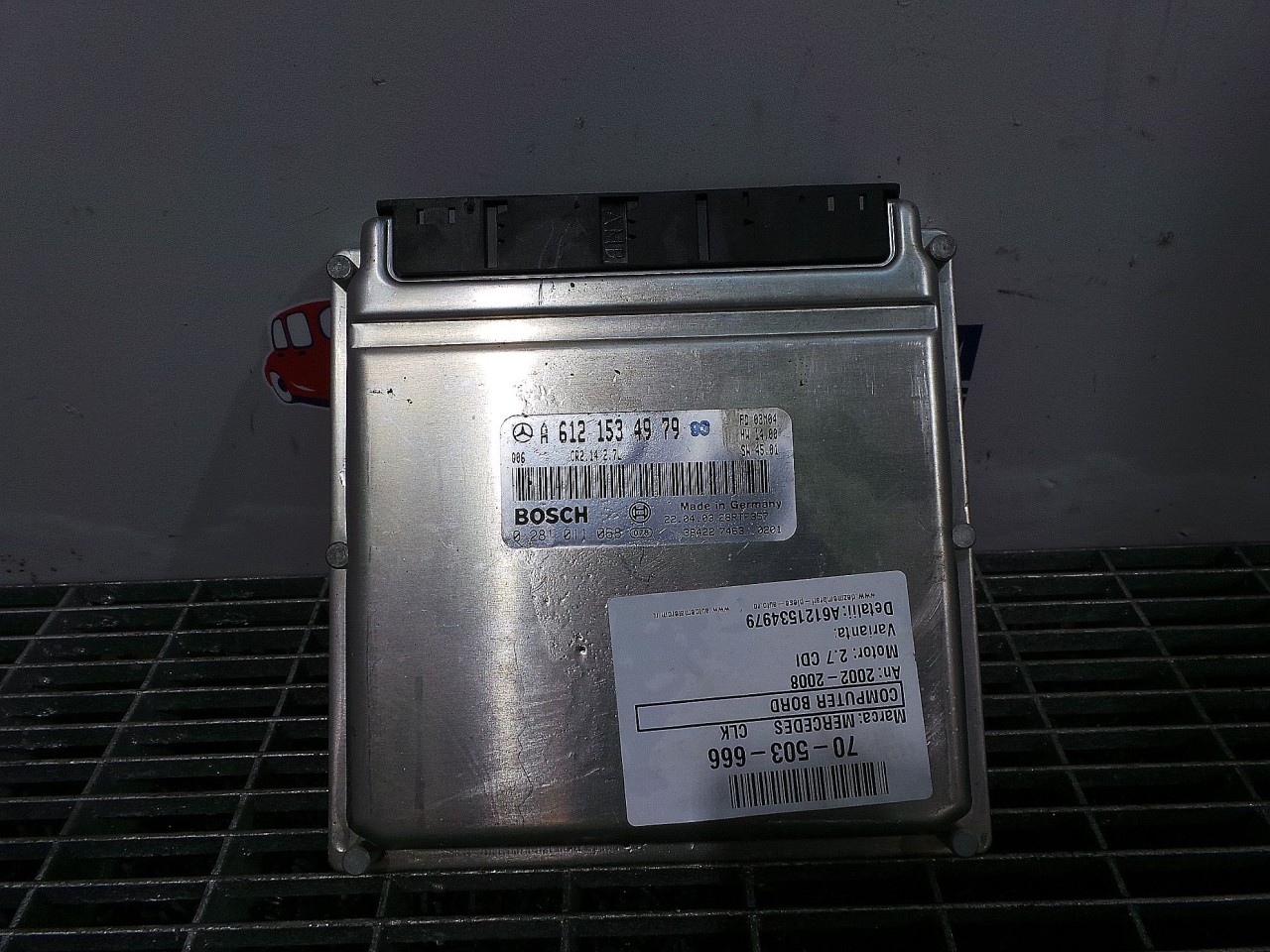 CALCULATOR MOTOR MERCEDES CLK CLK 2.7 CDI - (2002 2008)