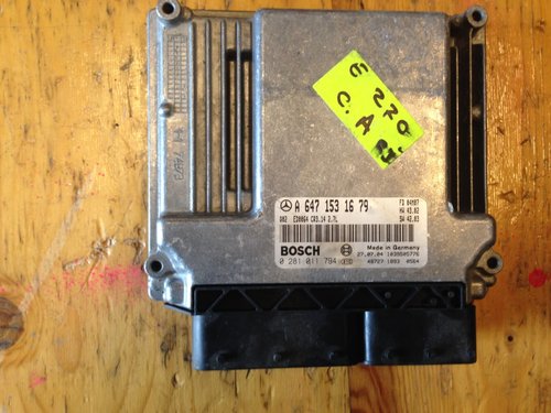 Calculator motor mercedes cod A647 153 16 79