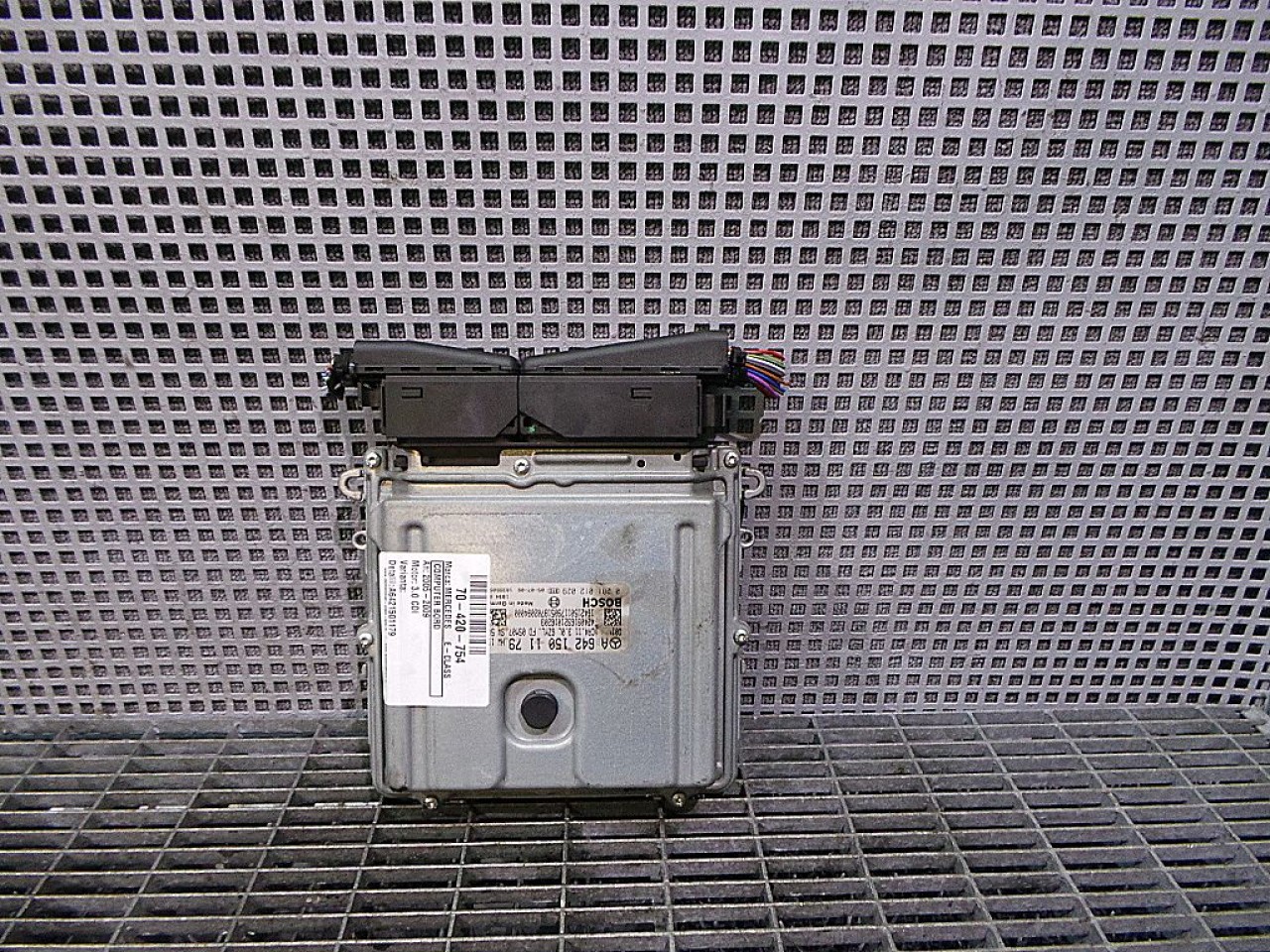 CALCULATOR MOTOR MERCEDES E-CLASS E-CLASS 3.0 CDI - (2005 2009)