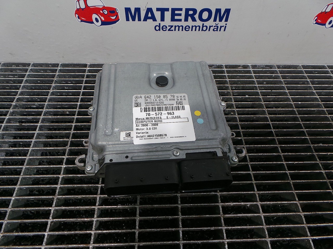 CALCULATOR MOTOR MERCEDES E-CLASS E-CLASS 3.0 CDI - (2005 2009)