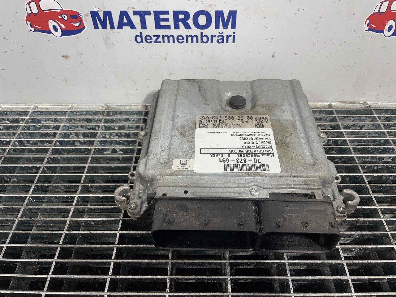 CALCULATOR MOTOR MERCEDES E-CLASS E-CLASS 3.0 CDI - (2009 2013)